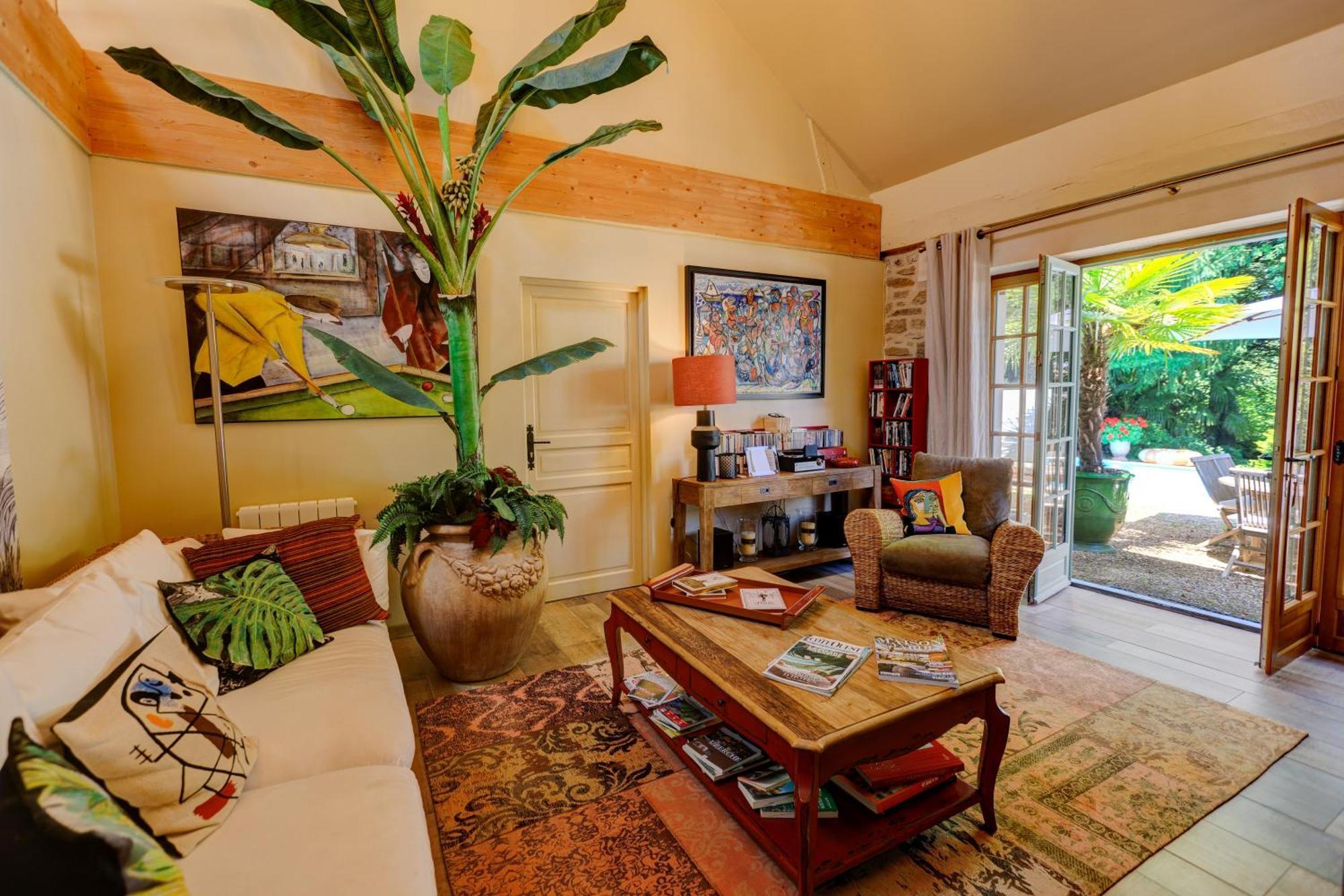 Le Lonzac Maison D'Hotes Les Jardins Saint Eloi מראה חיצוני תמונה